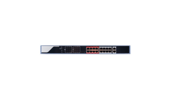Комутатор мережевий POE GV-019-AI-16+2PG - 581295