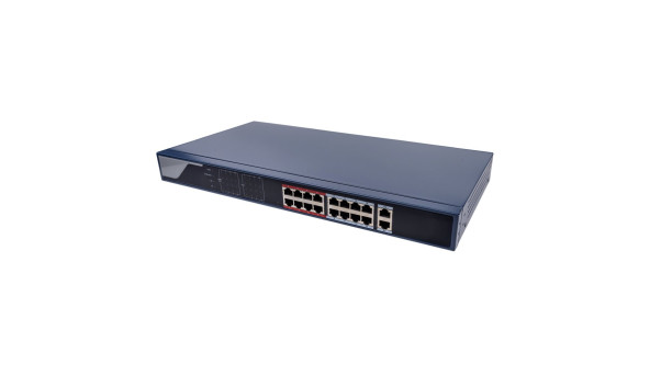 Комутатор мережевий POE GV-019-AI-16+2PG - 581295