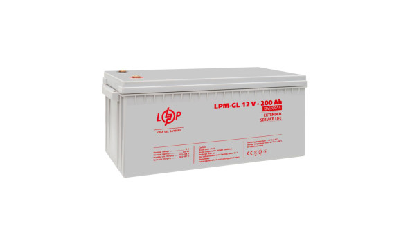 Акумулятор гелевий LPM-GL 12V - 200 Ah - 581377