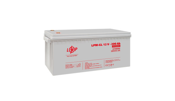 Акумулятор гелевий LPM-GL 12V - 200 Ah - 581377