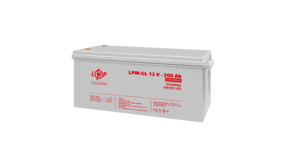 Акумулятор гелевий LPM-GL 12V - 200 Ah - 581377