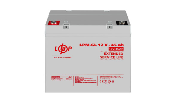 Акумулятор гелевий LPM-GL 12V - 45 Ah - 581440