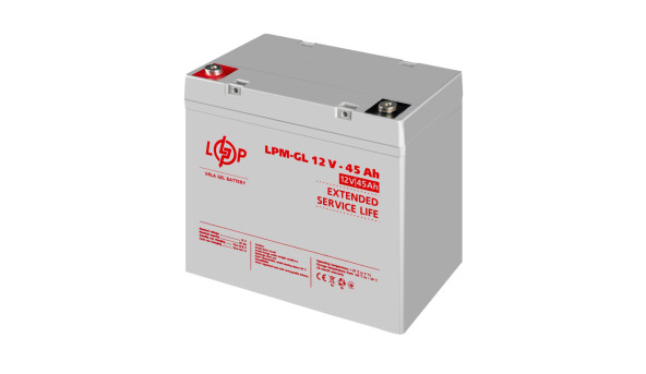 Акумулятор гелевий LPM-GL 12V - 45 Ah - 581440