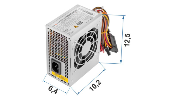 Компьютерный блок питания LP-MICRO-ITX-400-8-2SATA