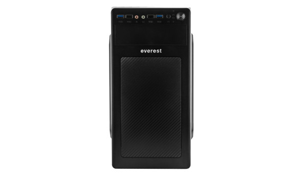 Корпус Everest 6116 - 400w 12cm MATX, 2xUSB3.0+2xUSB2.0 - 581545
