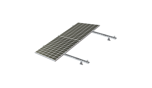 Комплект кріплень для сонячних панелей на дах X2