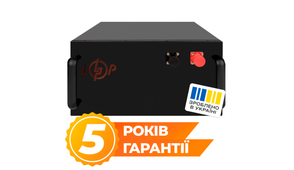 Аккумулятор LP LiFePO4 51,2V - 100 Ah (5120Wh) (BMS 200A/100А) металл RM