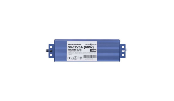 Імпульсний блок живлення герметичний GV-12V5А (60W) - 581705