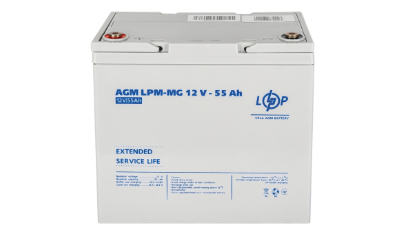 Акумулятор мультигелевий LPM-MG 12V - 55 Ah - 581766
