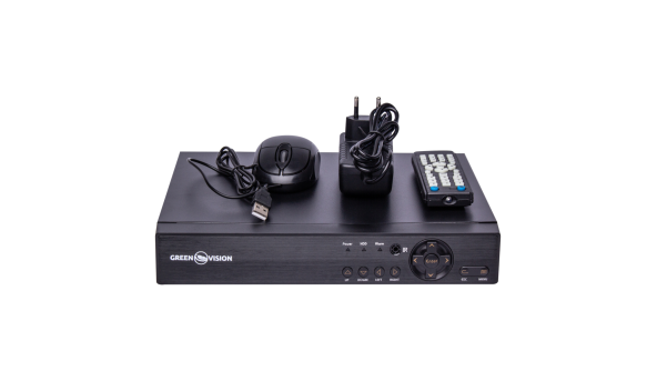 Гібридний відеореєстратор 4-канальний 5MP GHD GreenVision GV-A-S038/04 - 581886