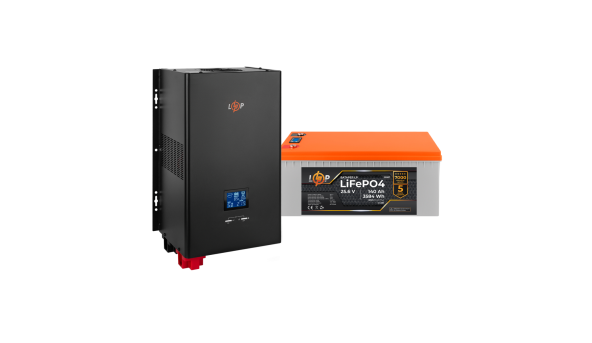 Комплект резервного питания LP (LogicPower) ИБП + литиевая (LiFePO4) батарея (UPS W5000+ АКБ LiFePO4 3584W)