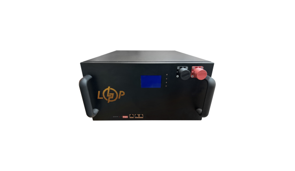 Аккумулятор LP LiFePO4 51,2V - 230 Ah (11776Wh) (Smart BMS 200A/100А) с LCD металл RM RS485/CAN - 582027