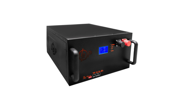 Аккумулятор LP LiFePO4 51,2V - 230 Ah (11776Wh) (Smart BMS 200A/100А) с LCD металл RM RS485/CAN - 582027
