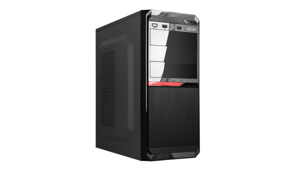 Корпус LP 2111 - 400W 8 см black case chassis cover 2xUSB2.0, 1xUSB3.0 - 582052