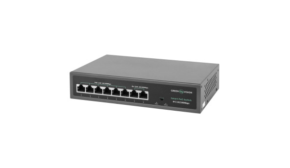 Комутатор мережевий GV-014-D-06+2P POE - 582056