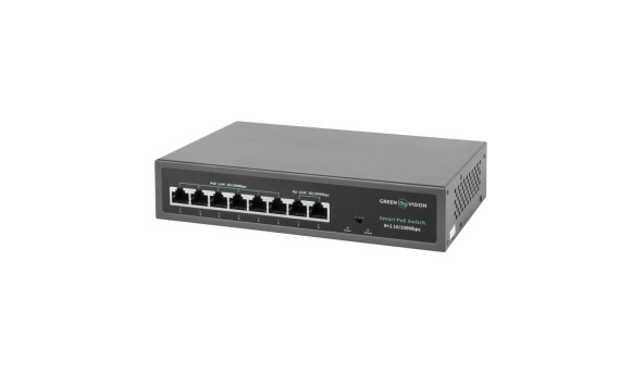 Комутатор мережевий GV-014-D-06+2P POE - 582056