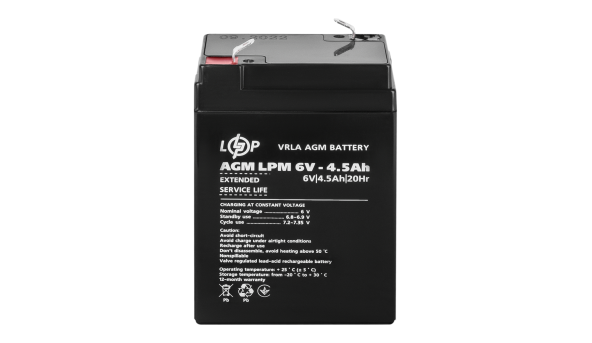 Аккумулятор AGM LPM 6V - 4.5 Ah - 582085