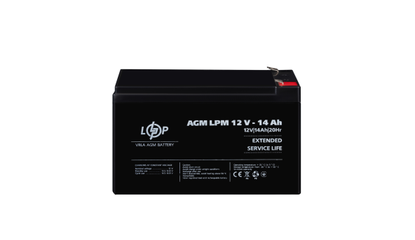 Акумулятор AGM LPM 12V - 14 Ah - 582108