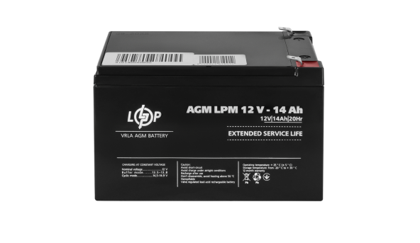 Акумулятор AGM LPM 12V - 14 Ah - 582108