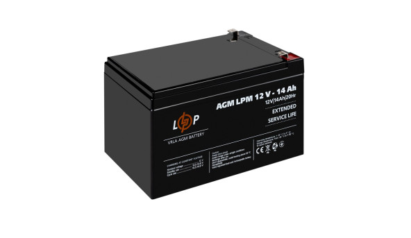 Акумулятор AGM LPM 12V - 14 Ah - 582108