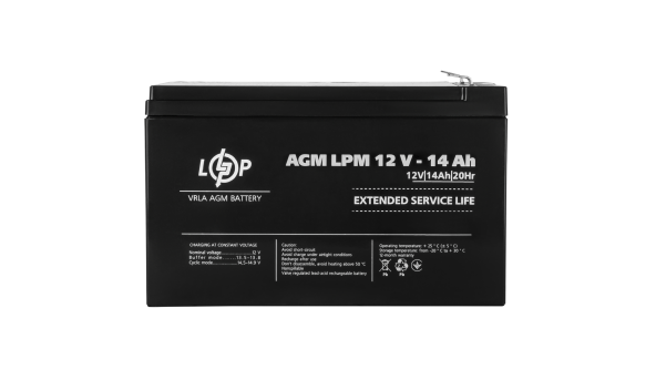 Акумулятор AGM LPM 12V - 14 Ah - 582108