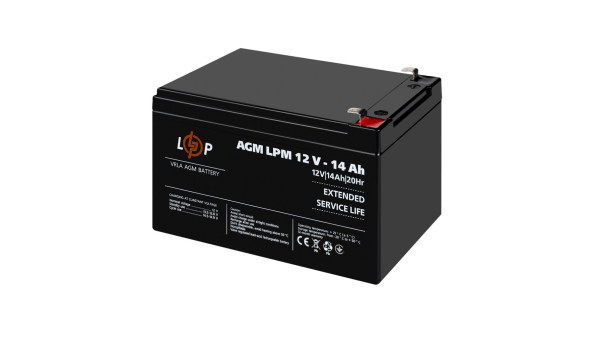 Акумулятор AGM LPM 12V - 14 Ah - 582108