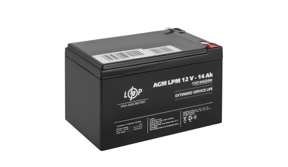 Акумулятор AGM LPM 12V - 14 Ah - 582108