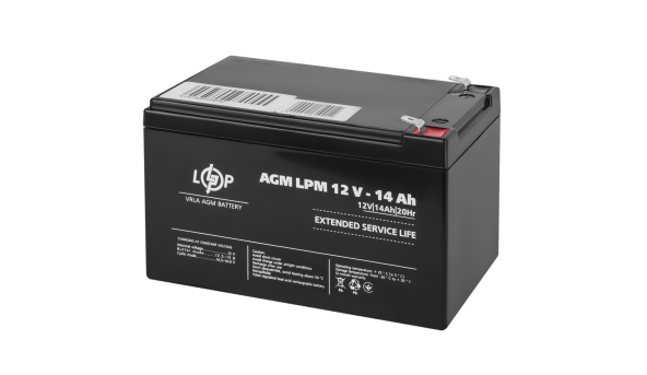 Акумулятор AGM LPM 12V - 14 Ah - 582108