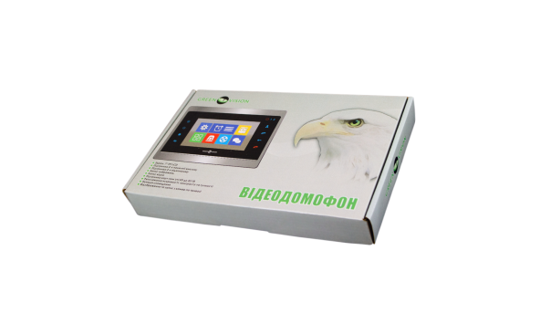 Цветной AHD видеодомофон GV-055-AHD-J-VD7SD silver - 582148