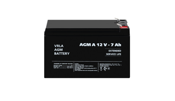 Аккумулятор для сигнализации AGM А 12V - 7 Ah - 582265