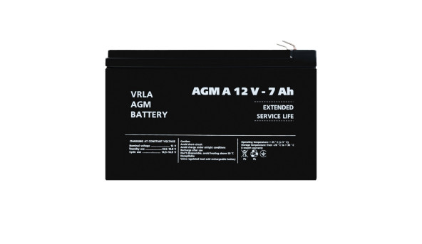 Аккумулятор для сигнализации AGM А 12V - 7 Ah - 582265
