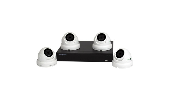 Комплект відеоспостереження GreenVision GV-K-S16/04 1080P