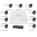 Комплект видеонаблюдения на 9 камер GV-IP-K-W73/09 3MP