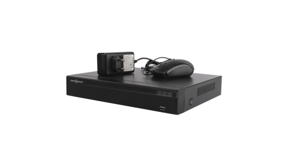 IP відеореєстратор 9-канальний 5MP NVR GreenVision GV-N-E004/9 1080P