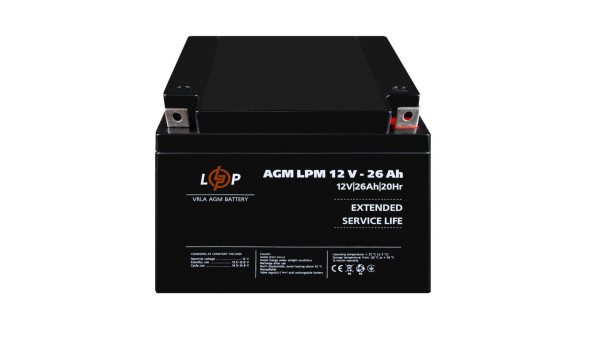 Аккумулятор AGM LPM 12V - 26 Ah - 582543