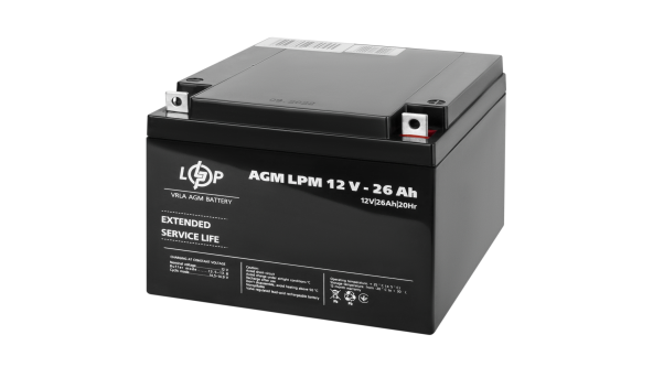 Аккумулятор AGM LPM 12V - 26 Ah - 582543