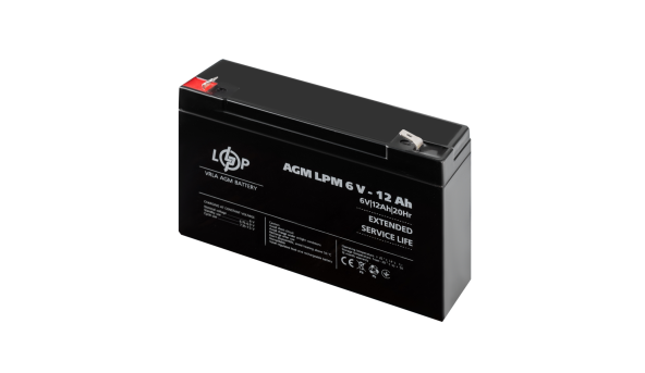 Аккумулятор AGM LPM 6V - 12 Ah - 582547