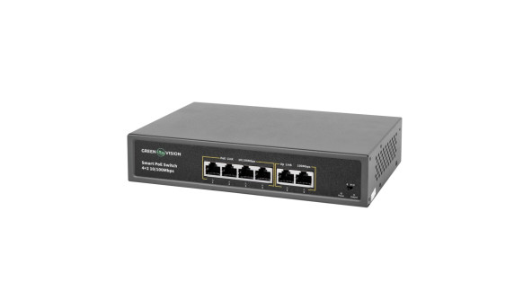 Комутатор мережевий POE GV-006-D-04+2P - 582561