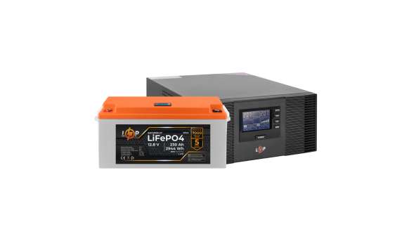 Комплект резервного питания LP (LogicPower) ИБП + литиевая (LiFePO4) батарея (UPS B1500 + АКБ LiFePO4 2944W)