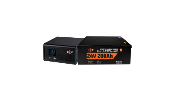 Комплект резервного живлення LP (LogicPower) ДБЖ + літієва (LiFePO4) батарея (UPS 2300VA + АКБ LiFePO4 5120W)