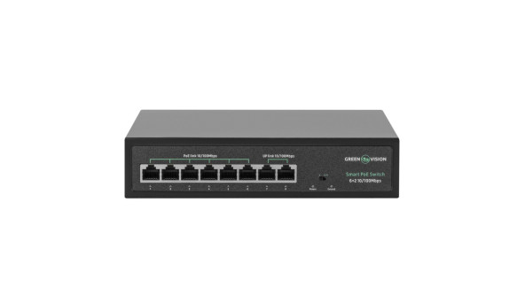 Комутатор мережевий POE GV-015-D-06+2P - 582733