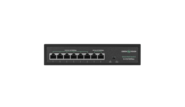 Комутатор мережевий POE GV-015-D-06+2P - 582733