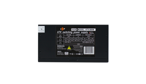Компьютерный блок питания ATX-800-12-APFC 80+ Bronze - 582823