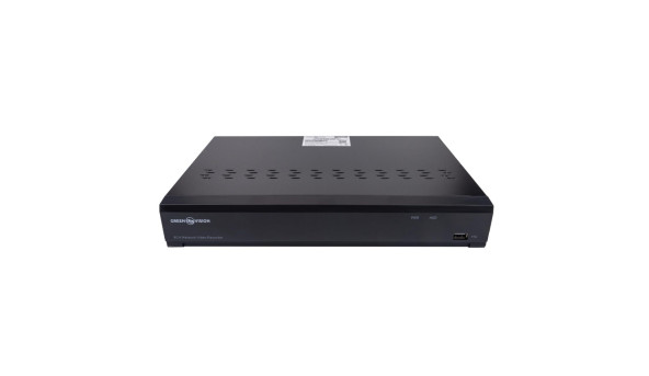 IP відеореєстратор 8-канальний 12MP NVR GreenVision GV-N-I016/08 (A) - 582832
