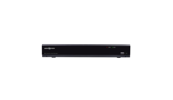 IP відеореєстратор 8-канальний 12MP NVR GreenVision GV-N-I016/08 (A) - 582832