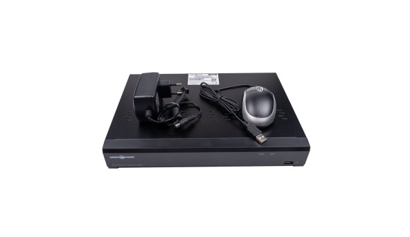 IP відеореєстратор 8-канальний 12MP NVR GreenVision GV-N-I016/08 (A) - 582832