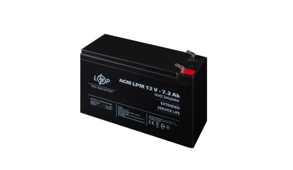 Акумулятор AGM LPM 12V - 7.2 Ah