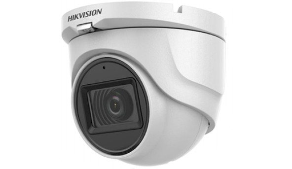 5Мп Turbo HD видеокамера Hikvision с встроенным микрофоном DS-2CE76H0T-ITMFS
