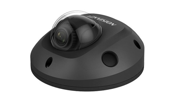 6Мп мини IP видеокамера Hikvision с ИК подсветкой DS-2CD2563G0-IS (2.8 мм) черная