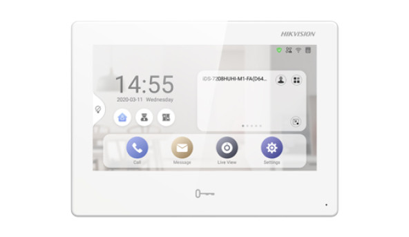 7" IP видеодомофон с Android DS-KH9310-WTE1
